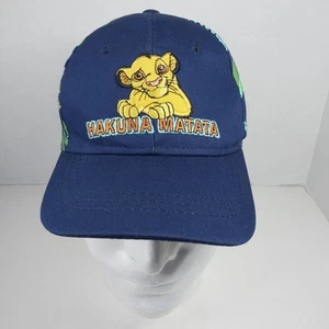 Disney Lion King Kids Simba Hakuna Matata Hat Cap - Child Size - Embroidered NWT - Picture 1 of 9