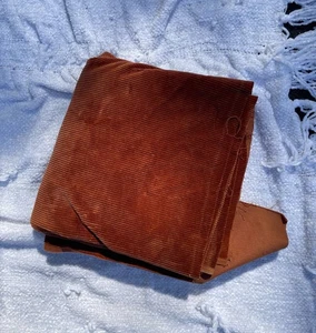 Standard Wale Corduroy 100% Cotton Brown / Bronze Fabric 80 x 40 inches - Picture 1 of 3