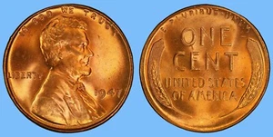 Penny centesimo di grano Lincoln 1947 ~ FDC non circolata ~ moneta da 1 c da collezione - Foto 1 di 1