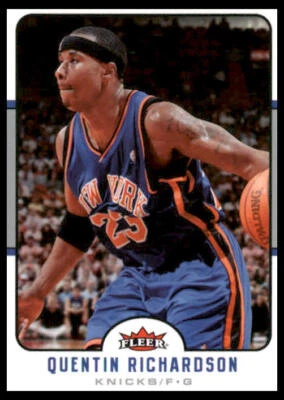 2006 Fleer #134 Quentin Richardson New York Knicks Basketball Card - Image 1 of 2