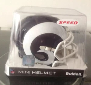 MINI CASCOS DE VELOCIDAD NFL LOS ANGELES RAMS de RIDDELL - Imagen 1 de 4