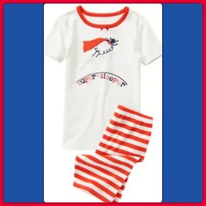 NWT Girl 2T Gymboree "Super Sleeper" 2pc Summer Sleepwear Set Top/Shorts GYMMIES - Picture 1 of 2