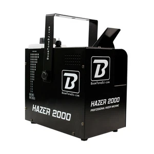 BoomTone DJ HAZER 2000 mit Leak-Proof-System, Timer-Fernbedienung, Nebel Haze - Afbeelding 1 van 7