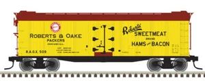 Atlas O Scale 40' Rebuilt Wood Reefer (3-Rail) Roberts and Oake #509 - Picture 1 of 1