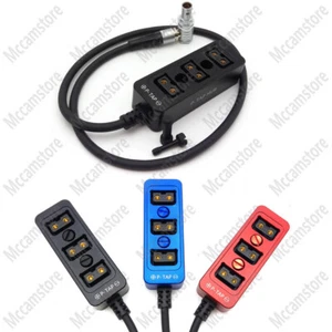 Alexa Camera 12V Right Angle 0B 2Pin Power Splitter to D-Tap P-tap 3-port Female - Picture 1 of 8