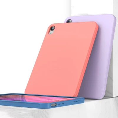 Liquid Silicone Tablet Case Cover For iPad Pro 11 12.9 Air 5/4 10th 10.9 9th 8th - Image 1 of 4