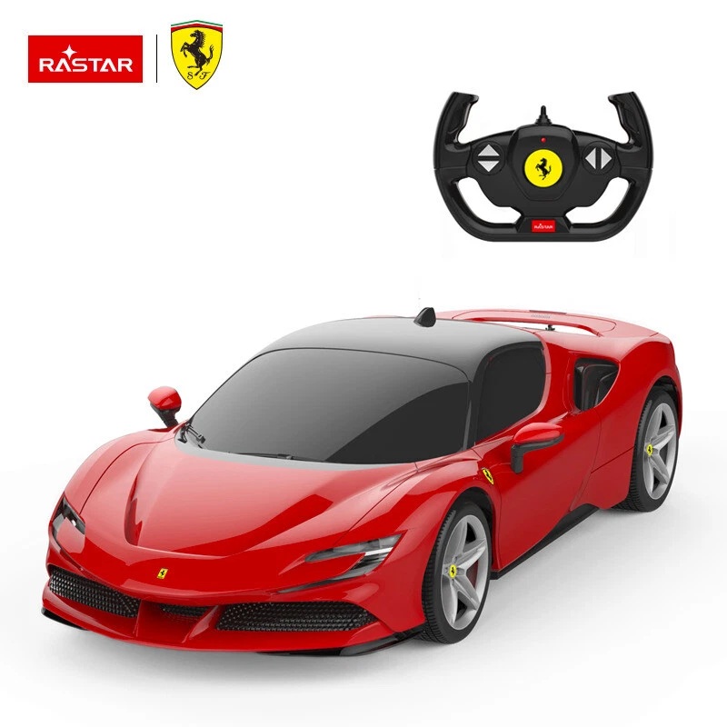 6R RC Car | 1/14 2.4Ghz Ferrari SF90 Stradale Radio Remote Control R/C Red - Image 1 of 1