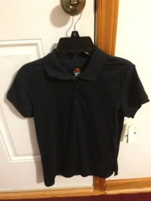 NUEVO POLO AZUL MARINO MANGA CORTA DOCKERS TALLA X-GRANDE 16 PARA NIÑA   Foto 1 de 4