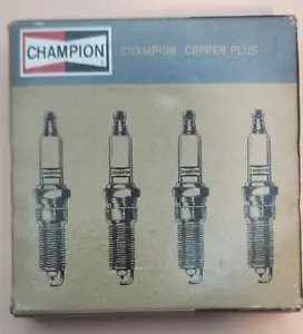 Bujías Champion - Caja de 4 - 401 - RS12YC - Copper Plus - Imagen 1 de 3
