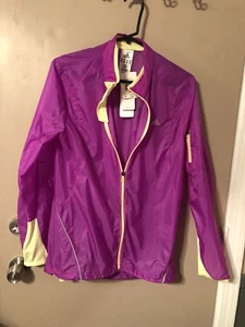 Chaqueta Adidas para mujer ClimaSpeed con cremallera talla mediana venta al por menor $65 nueva - Imagen 1 de 8