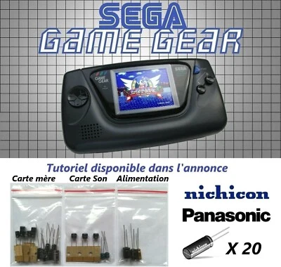 SEGA Game Gear | Cap Kit Complete Capacitor [High Quality] - Image 1 of 4
