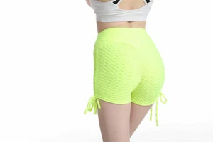 Women's Shorts Running Yoga Gym Pants Sports Workout Beach High Waist Short - Picture 1 of 48