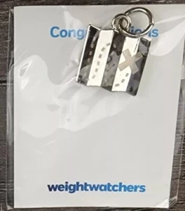 Weight Watchers Program Award WW Silver ADVENTURE Charm GENUINE NEW! - Picture 1 of 2