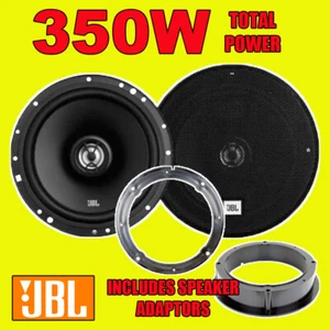 VW Polo 6R 2009-14 MK5, 17cm JBL 350 Watts Front Door Speakers & Brackets Kit - Picture 1 of 6