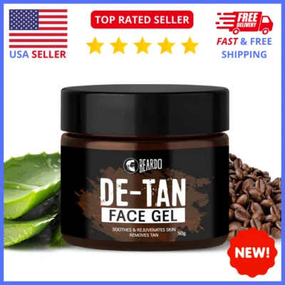 Crema hidratante de café y aloe para hombre - Crema hidratante en gel facial para una piel sana Foto 1 de 4