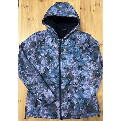 Chaqueta con capucha forrada de sherpa polar Stoic para mujer grande Foto 1 de 4