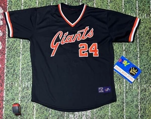 Vtg MLB 24 Willie Mays San Francisco Giants Majestic Baseball Jersey Xxl 9402 - Picture 1 of 6