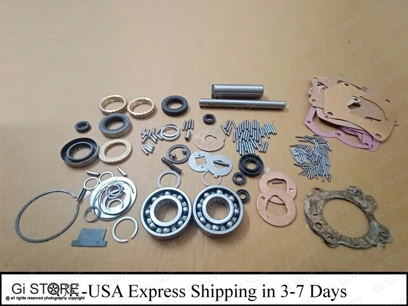 KIT DE RECONSTRUCCIÓN/REPARACIÓN MAESTRO TRANSMISIÓN T90 JEEP WILLYS CJ2A CJ3A CJ3B 1948-1971 Foto 1 de 2