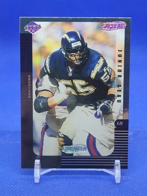 1999 Collector's Edge Supreme Junior Seau #108 HOF - Image 1 of 2