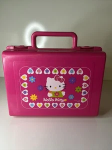 Vintage Brotdose Sanrio Hello Kitty rosa 1994 selten - Bild 1 von 7