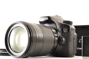 Canon EOS 70D 20.2MP DSLR Camera /18-135mm IS Lens *Excellent+5 52670shot #4729 - Picture 1 of 24