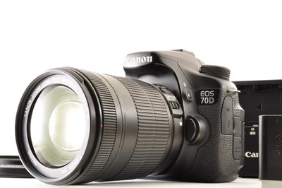 Canon EOS 70D 20.2MP DSLR Camera /18-135mm IS Lens *Excellent+5 52670shot #4729 - Image 1 of 4