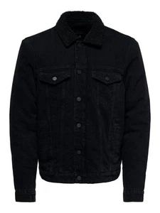 ONLY&SONS Herren Jacken ONSLOUIS LIFE JACKET BLACK PK 3592 NOOS - Picture 1 of 7