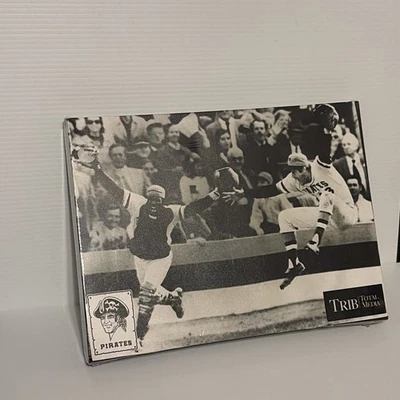 Impresión en lienzo conmemorativa de los Piratas de Pittsburgh 1971 Serie Mundial con Steve Blass Foto 1 de 3