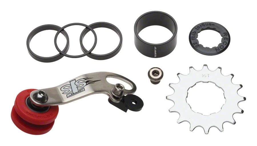 DMR STS Stainless Steel Chain Tensioner & Cassette Spacer Kit - Single Speed - Image 1 of 1