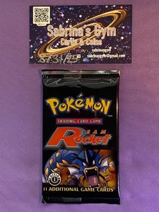 1st Edition Team Rocket Set Gyarados Pokemon Card Booster Pack (New Sealed) - Picture 1 of 1