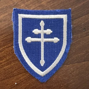 Schild Patch - US Army Cross of Lorraine - Vintage 79th Infantry Division - Bild 1 von 2