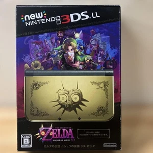 New Nintendo 3DS LL The Legend of Zelda: Majora's Mask 3D Pack Limited Edition - Picture 1 of 24