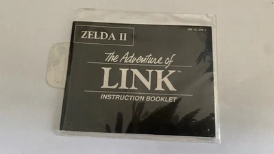 The Adventure of Link Zelda II (2) Instruction Booklet Nintendo NES NES-AL-UKV-2 - Image 1 of 2