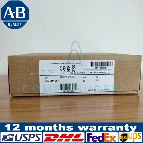 New Factory Sealed 1756-M16SE SER A ControlLogix 8--Axis Sercos Interface Module - Image 1 of 1