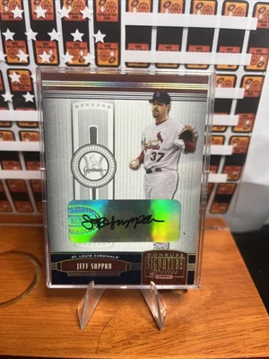 Tarjeta de béisbol Donruss Signature Series 2005 autografiada por Jeff Suppan Foto 1 de 4