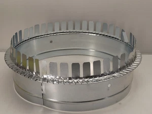 Master Flow 12 inches Snap Together Starting Collar Take Off for Duct Transition - Picture 1 of 6