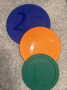 Pyrex Smart Essential 325-PC 2,5qt 323-PC 1,5qt 322-PC 1qt Deckel Rührschüsseln USA - Bild 1 von 1