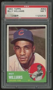 1963 Topps Billy Williams #353 PSA 7 - Picture 1 of 2