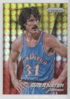 2014-15 Panini Prizm Yellow & Red Mosaic Prizm Swen Nater #152 - Image 1 of 2