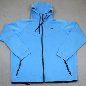 Nike Hoodie Mens 2XL Full Zip Tech Fleece Sweatshirt Athletic Jacket 545277-463 - Picture 1 of 13