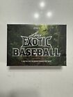 2023 Leaf Exotic Baseball Sealed Hobby Box - 3 Autos #ed /10 or less