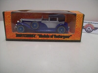 Matchbox Models of Yesteryear Y-4, Duesenberg Modell "J",  1930, 1:50 - Bild 1 von 4