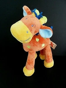 *. NICOTOY SIMBA KUSCHELTIER PFERD ANE orange gelb grün Mähne Wolle blau NEU* - Bild 1 von 4