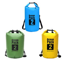 PVC Waterproof Dry Bag Swimming Kayak Canoe Boating Drift Floating Storage Pack