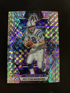2023 Panini Mosaic Peyton Manning Mosaic Silver Prizm Card#100 - Picture 1 of 2