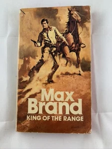 King of the Range Max Brand Western Vintage 1974 paperback - Picture 1 of 3
