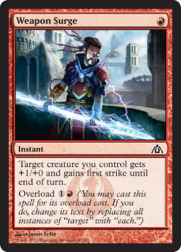 Dragon's Maze - Weapon Surge - Foil - Image 1 of 1