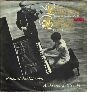 EDWARD STATKIEWICZ / A. UTRECH, PADEREWSKI "SONATE" LP MUSA XL 0505 STEREO - Bild 1 von 2