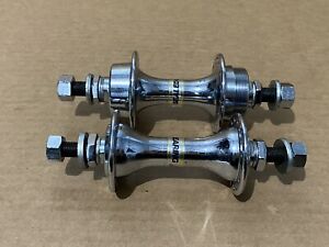 Suzue Chrome Plated 36H Sealed Smooth Vintage Bmx Bicycle Hubs Nice GT01203