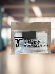 Times Microwave EZ-240-NMH-X Typ N Wtyczka wtyczka prosta do LMR-240 - Zdjęcie 1 z 2